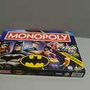 Monopoly Batman Edition Board Game | Monopoly Game for Batman Fans | Ages 8 and Up | 2 to 4 Players | Family Games | Strategy Games for Kids and Adults  