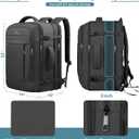 AREYTECO 50L 60L Travel Backpack, Carry On Backpack 50L Expandable Extra Large Travel Backpack