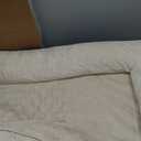 EHEYCIGA Orthopedic Dog Beds for Large Dogs, Waterproof Memory Foam Large Pet Bed with Sides, Non-Slip Bottom and Egg-Crate Foam Dog Couch Bed with Washable Removable Cover, Beige (36.0"L x 27.0"W x 6.5"Th)