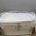 Extra-Thick 2 Inch King Size Mattress Topper - Ultra Plush & Soft Viscose Derived from Bamboo Mattress Pad, Naturally Cooling & Perfect for Full Body Support, Snow White