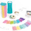 Make It Real Swift Clicks Deluxe Bracelet Studio - Create Colorful Friendship Bracelets with Swift Clicks Deluxe Design Tool - Includes Beads and Charms