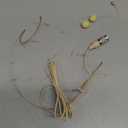 YXG Headworn Earset Over Ear Hanging Mic Beige Low Profile Light-Weight Microphone Compatible with Audio-Technica Wireless System Bodypack Transmitter, with Hirose 4 Pin Plug