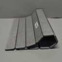 Stone Dish Drying Mat for Kitchen Counter,24"x16"  Collapsible Quick Drying Dish Mats,Absorbent Diatomaceous Earth Mat for Dishes,Cups,Utensils,Match Any Countertop (Light Gray)