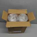 Dealusy 100 Pack 9 oz Clear Plastic Cups, Sturdy & Food Safe Disposable Plastic Cups for Wine Cocktail Punch