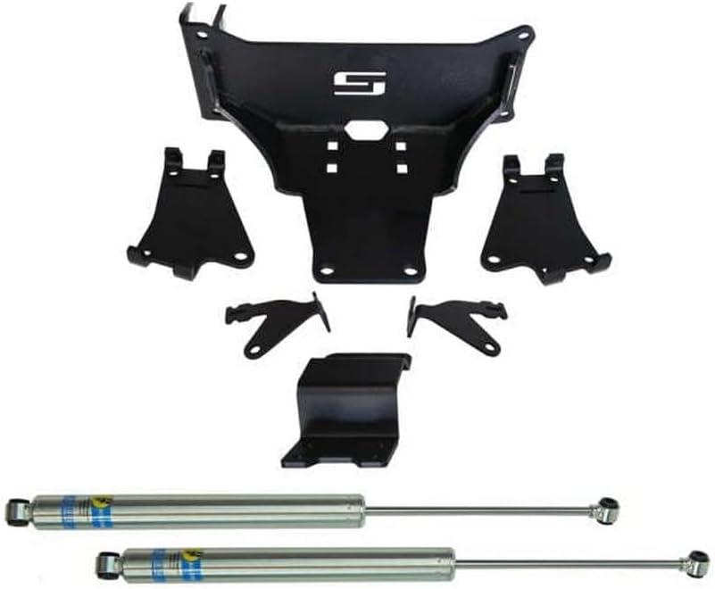 RealTruck SUPERLIFT SUSPENSION Dual Steering Stabilizer Kit for Ford F-250/F-350 | Bilstein 5100 Series Cylinders | 92742 | Fits 2005-2022 Ford F-250 / F-350 Superduty with No Lift to Any Lift Height