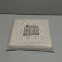 2-in-1 Waterproof Extra Long Fabric Shower Curtain or Liner, Linen Textured,84 Inch Breathable TPU & Washable Bathroom Shower Curtain Set with 12 Plastic Hooks, Modern, 72"x84" Cream