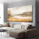 Canvas Wall Art Decor Large Wall Art Pictures for Living Room Art Work for Wall Decor Oversized Coastal Landscape Wall Art Decorations Prints Artwork for Walls Bedroom Home Wall Decor 29" X 58"