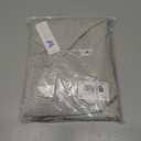 Darong Women's Summer 2 Piece Outfit Sets Long Sleeve Button Down Shirts Matching Short Sets Beach Vacation Lounge Set (XL)