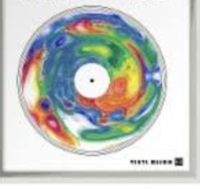 12.5x12.5 White Record Frame, Sturdy and Lightweight, PVC Album Frame Made to Display Vinyl Records, Classic Home Decor for Wall Easy to Hang Suit to 12x12