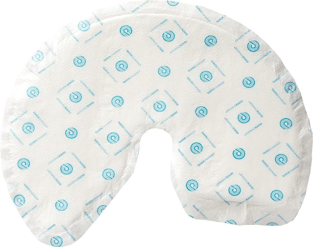 QuickChange Men's Incontinence Wrap, Maximum Absorbency Catheter Alternative for Males with Reduced Mobility | 17 Ounce Capacity, Adjustable Size, 100-Count