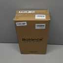 BALANCE Cat Bed Kitten Bed, Washable Round Cat Beds for Indoor Cats, Super Soft Plush Faux Fur Pet Bed for Puppy and Kitten with Anti-Slip Bottom (Grey)