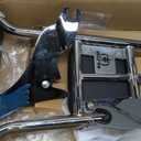 Mofun 31" Height Sissy Bar Passenger Backrest Compatible with Harley Touring Road King Street Road Electra Glide 2009-2024 Chrome