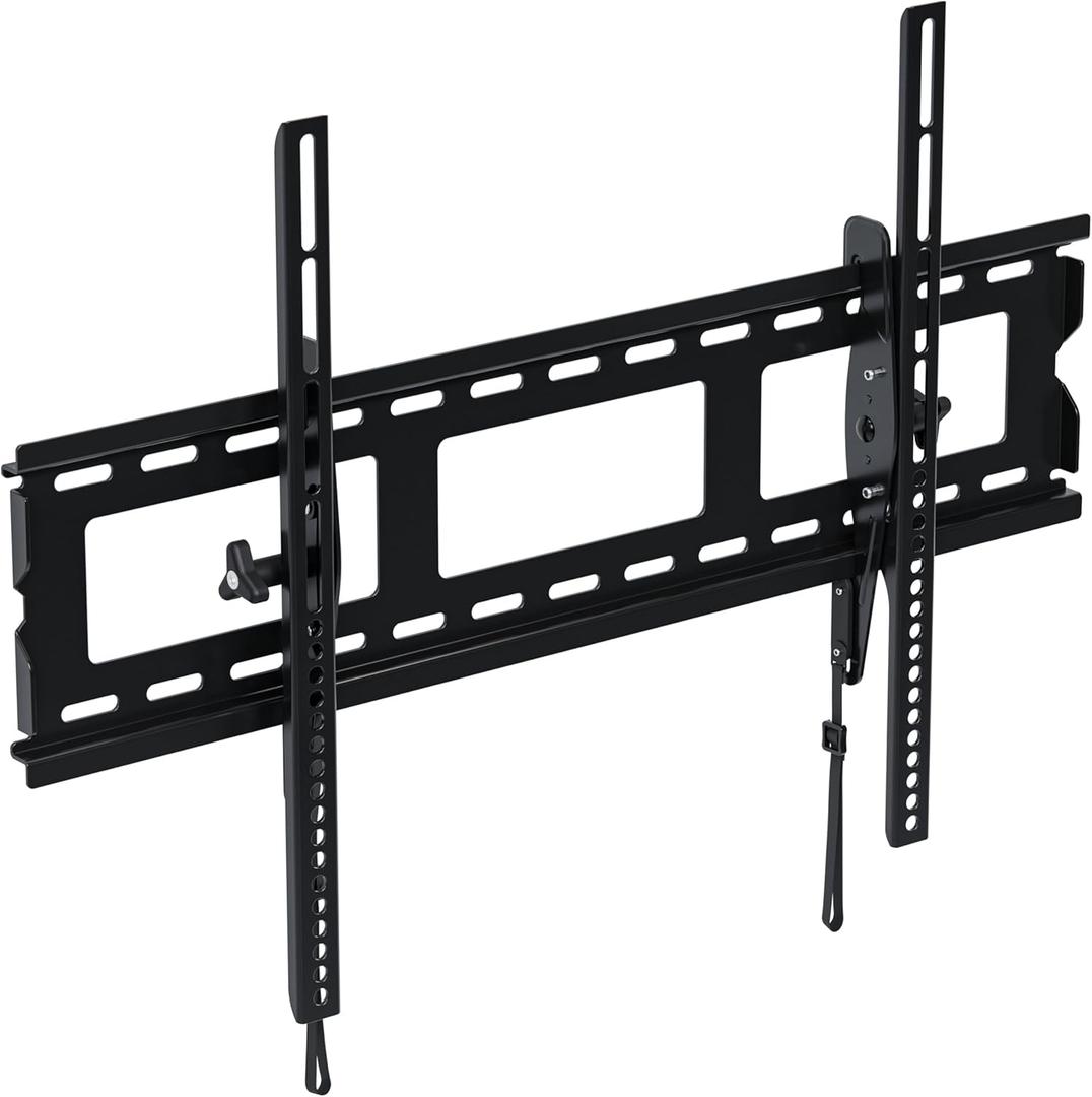 Sanus Universal Low Profile Tilt TV Wall Mount for 37" - 80" LED, LCD & Plasma TVs, Eliminates Glare with 10 of Tilt & Post-Install Adjustments - 3 Step Install - Safety Certified - MLT14-B1