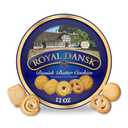 Royal Dansk Danish Butter Cookies, Premium Assorted Cookies in Gift Tin, Great for Sharing and Gifting, 12 oz BB Date: 26JAN26