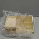 Clear Makeup Organizer for Vanity,Desk Makeup Caddy With Drawers for Cosmetics,Lipsticks Nail Care Skincare Jewelry Countertop Organizers,Cosmetic Display Cases for Bathroom, Dresser (Cream)