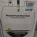 KOHLER 4639-RL-95 Cachet ReadyLatch Round Toilet Seat Soft Close, Ice Grey
