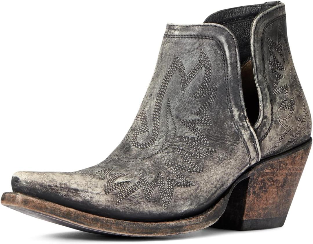 ARIAT Women's Dixon Western Boot (8.5, Dark Brown)