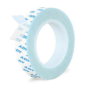 ADY Double Sided Tape Heavy Duty Removable 1in x 20ft, Clear Mounting Tape for Walls, Picture Hanging Strips Damage Free for Rent Room, Poster Adhesive Stickr Transparent Tape