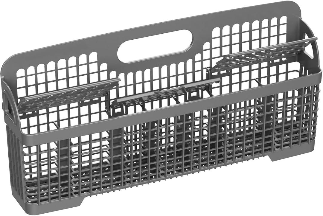 UPGRADED 8562043 WP8562043 Universal Dishwasher Silverware Basket For Kitchenaid Dishwasher Utensil Basket Kitchen Aid Dishwasher Silverware Basket, Whirlpool Dishwasher Basket, Kenmore Utensil Basket