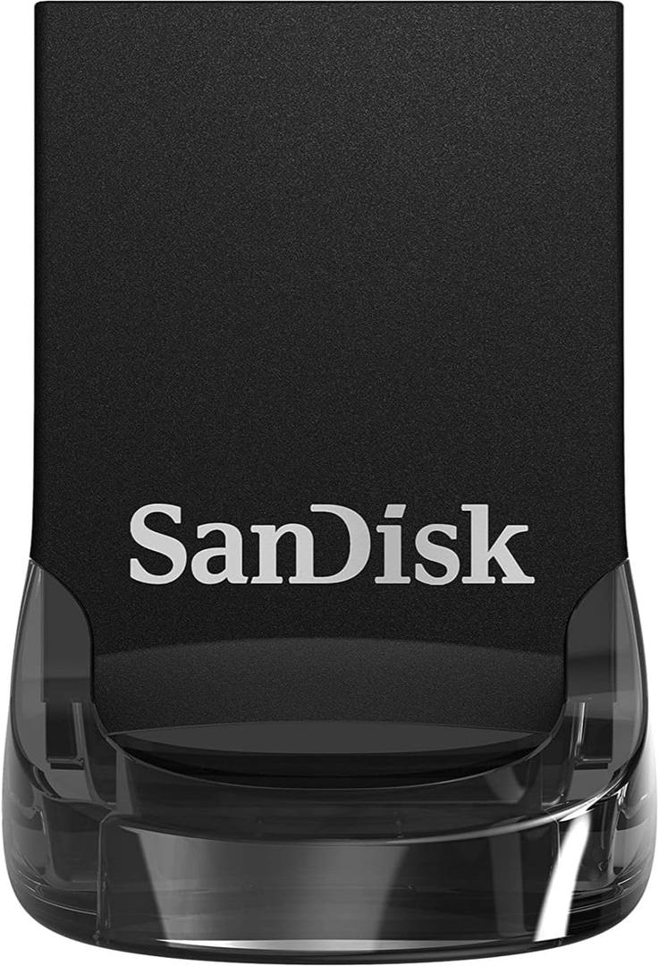 SANDISK 512GB Ultra Fit USB 3.2 Gen 1 Flash Drive - Up to 400MB/s, Plug-and-Stay Design - SDCZ430-512G-GAM46