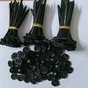 7 x 50 Pcs Universal Cable Tie Buckle  Heavy Duty Zip Ties, Self-Locking Holder, Multifunctional Ties for Industrial and Outdoor Use