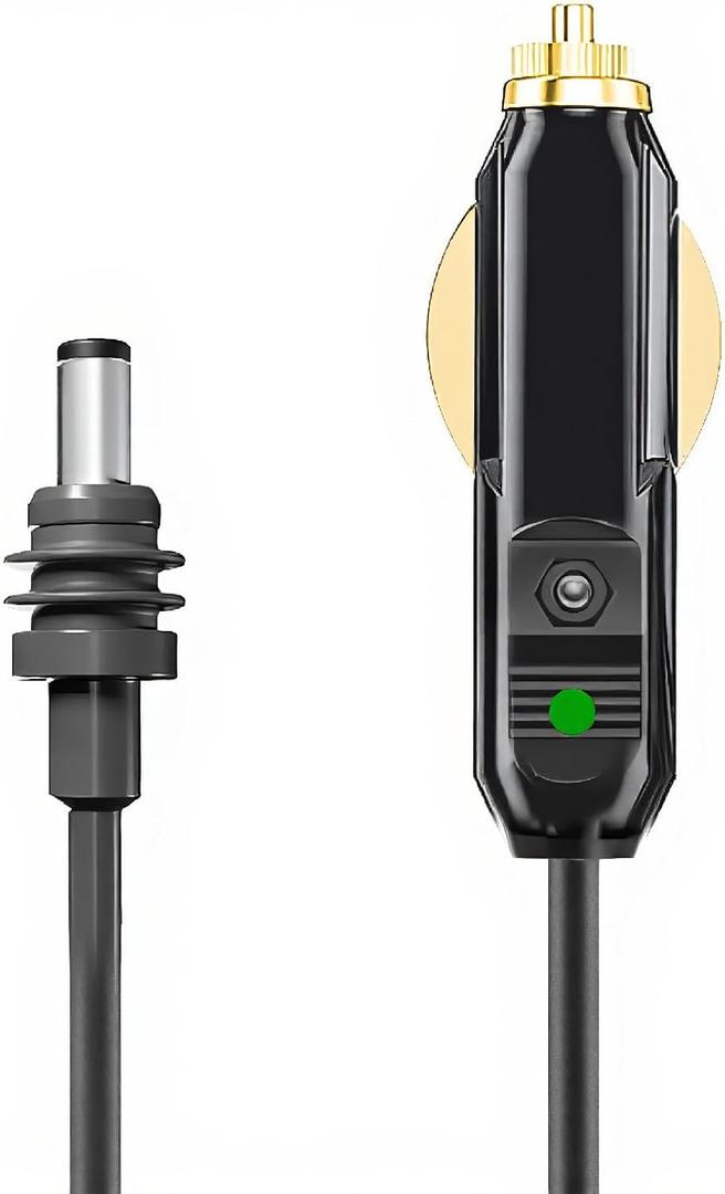 Mini DC Power Cable, 6FT/16FT/32FT 24V-12V DC Car Charger Auto Power Supply for Satellite, Replacement Cable for Mini, 18AWG Cables for Trucks Ships, (10M/32.8FT)