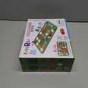 Logic Road Builder Games Toys: STEM Toys for 4 Year Old Kids, Montessori Board Game Brain Teaser Puzzles Preschool Learning Activities Educational Toy for Toddler Ages 3 5 6 7 8-12 Gifts(Green 32PCS)