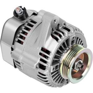 SCITOO Alternator Compatible with 2.0L for Honda Cr-V 1997 1998 1999 2000 2001-12V 95 Amp CCW 4-Groove Pulley, Replace OE# 13743