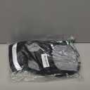 IDOMIK Warm Dog Coat with Harness, Waterproof Reflective Dog Jackets for Dogs, Fleece High Collar Winter Jacket with Zipper, Pet Winter Snowsuit Clothes for Cold Weather,Black S (S(Neck Girth:12.6"))