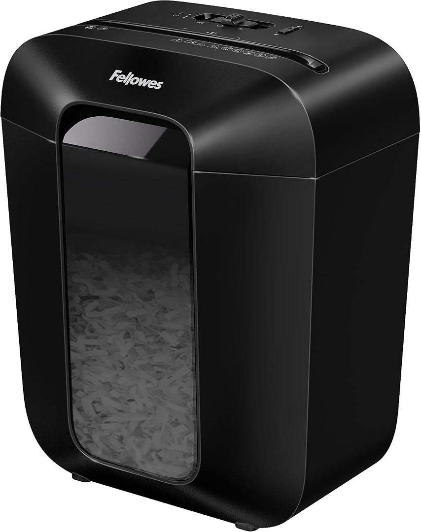 Fellowes LX50-DB 9-Sheet Cross-Cut Household Paper Shredder