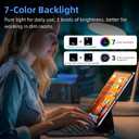 [Upgraded] Keyboard Case for iPad Air 13 inch (M4/2026 /M3 2025/M2, 2024),iPad Pro 12.9 inch (3/4/5/6th Gen)，Easy-Set Magnetic – Floating Cantilever Stand – Backlit Keyboard with Multi-Touch Trackpad