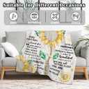90th Birthday Gifts for Women, Gift for 90 Year Old Women, 90th Birthday Decorations Gift Ideas for Her, Turning 90 Throw Blanket, Happy 90th Blanket 80" x 60"