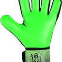 Keeperking Soccer Goalie Goalkeeper Gloves for Kids Boys Youth & Adult,Latex Strong Grip Palms with Removable Finger Spines Protection Children Football Gloves for Training/Match(Sizes 5-10,6 Styles)