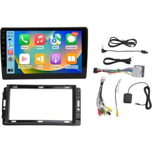 Car Stereo for 13, 10.1 Inch Auto Navigation with Touch Screen, 2 32G RAM ROM, Phone Connectivity, Steering Wheel Control, Online Maps, Mic, Music Streaming