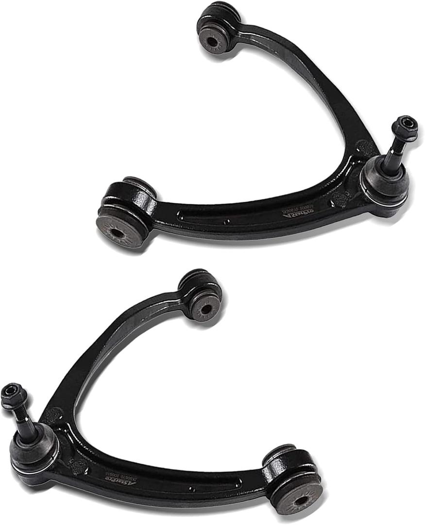 ASTARPRO Front Upper Control Arms with Ball Joints Replacement for Chevy GMC Silverado Sierra Suburban 1500 Avalanche Yukon Tahoe Cadillac Escalade ESV - 2pc Set