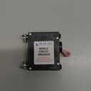 Blue Sea Systems A-Series Toggle Single Pole Circuit Breakers (Red)