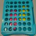 Vikutu 4 in a Row Connect Game, Travel Board Games for Kids Adults, Get 4 in a Row to Win - 9 x 7.4 inches (Green)