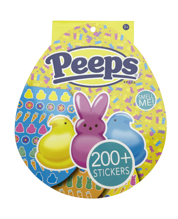 2 x Peeps Activity book and smelling stickers