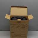 Flemoon Large Outdoor Electrical Box (12.5 x 8.5 x 5 inch), IP54 Waterproof Extension Cord Cover Weatherproof, Protect Outlet, Plug, Socket, Timer, Power Strip, Holiday Light Decoration, Black