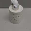 Plug in Wall Wax Melt Warmer Ceramic Electric Wax Burner Scented Essential Oil Burner Fragrance Melter for Kitchen Bathroom Home Decor White Halo House