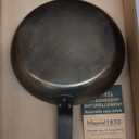 Mauviel M'Steel Black Carbon Natural Nonstick Frying Pan With Iron Handle, 9.4-in, Suitable For All Cooking Surfaces