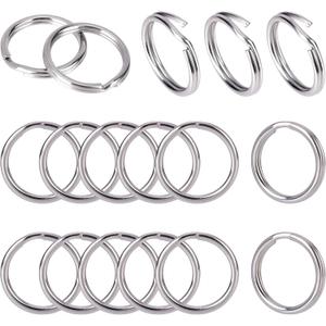 PH PandaHall 20mm Split Rings, 50pcs 304 Stainless Steel Double Loop Jump Rings 10 Gauge Mini Connector Rings for Earring Necklace Bracelet Keychain Jewelry Making DIY Craft PH PandaHall 20mm Split Rings, 50pcs 304 Stainless Steel Double Loop Jump Rings 10 Gauge Mini Connector Rings for Earring Necklace Bracelet Keychain Jewelry Making DIY Craft