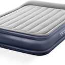 Intex Dura-Beam Plus Deluxe 16.5" Queen Air Mattress with Built-in Pump