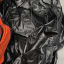 Yosoo Inflatable Couch Air Mattress Sofa Flocking Air Sofa, Round Inflatable Chair Lazy Sofa Couch Bean Bag for Living Room Bedroom Reading Room Office Balcony Travel, 30.7 x 29.5in (Red)