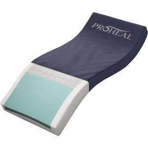 Hospital Bed Mattress for Pressure Redistribution - Multi-Tiered Die-Cut and Memory Foam Medical Mattress for Moderate to High Bedsore Treatment - Sloped Heel - 36" x 80" x 6"