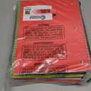 Rosmonde Spiral Notebooks, 12 Pack, 1 Subject Notebook, Wide Ruled, 70 Sheets, 8 x 10-1/2", 3 Hole Punched, School Supplies, Bulk Single Subject Spiral Notebook Bulk, Assorted Colors Pack of Notebooks