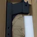 TOPTOW Trailer Receiver Hitch Extender Adapter 6" Drop/Riser, 8.5" and 10.5" Extension Length, 2" Shank, 7500lbs Towing Capacity, Matte Black