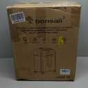 Bonsaii 12-Sheet Micro Cut Shredders for Home Office, 60 Minute P-4 Security Level Paper Shredder for CD, Credit Card, Mails, Staple, Clip, with Jam-Proof System & 4.2 Gal Pullout Bin C266-B