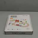 Tiny Land Wooden Train Set for Toddler - 39 Pcs- with Wooden Tracks Compatible with Major Brands - Expandable, Changeable-Train Toy for 3 4 5 Years Old Girls & Boys