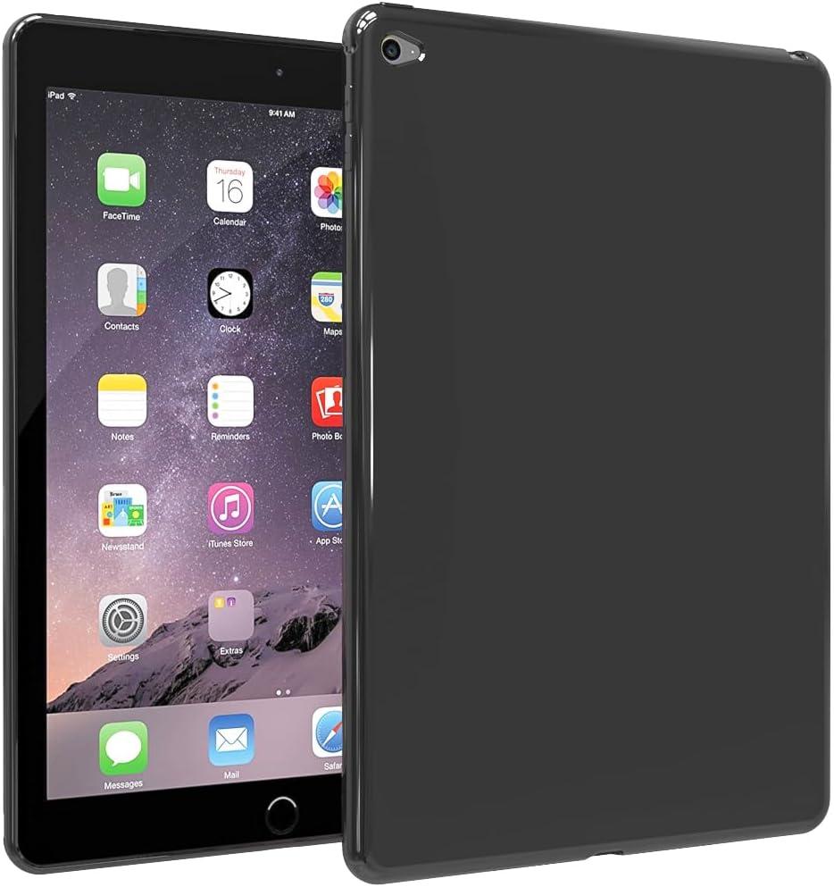 Case for iPad Air 2 (2nd Generation) (2014 Released) 9.7 Inch, [Lightweight + Protective] Shockproof Soft Ultra Slim Cover, Black